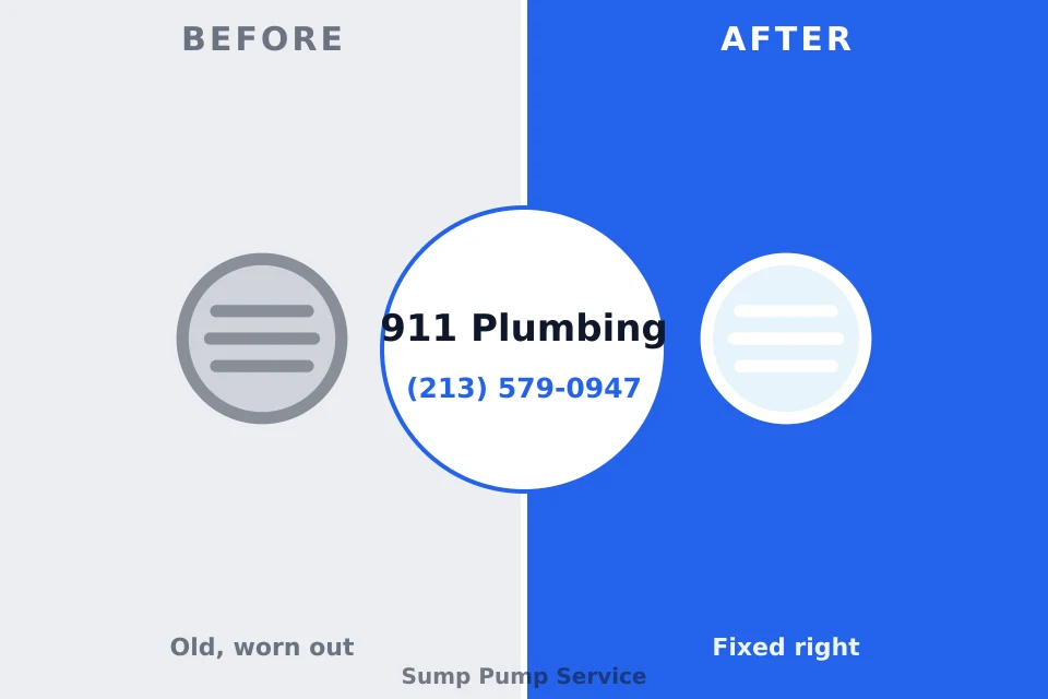 Before and after: plumbing company Charleston, AR